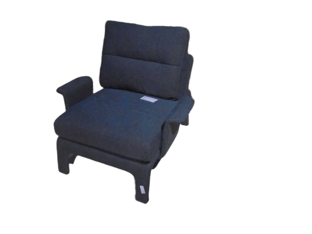 Armchair Grey/ Blue