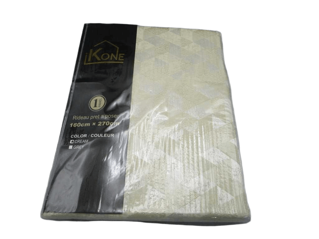 Curtain With 9 Rings Round Teal Matt 100% Polyester 280gsm Pvc Packing