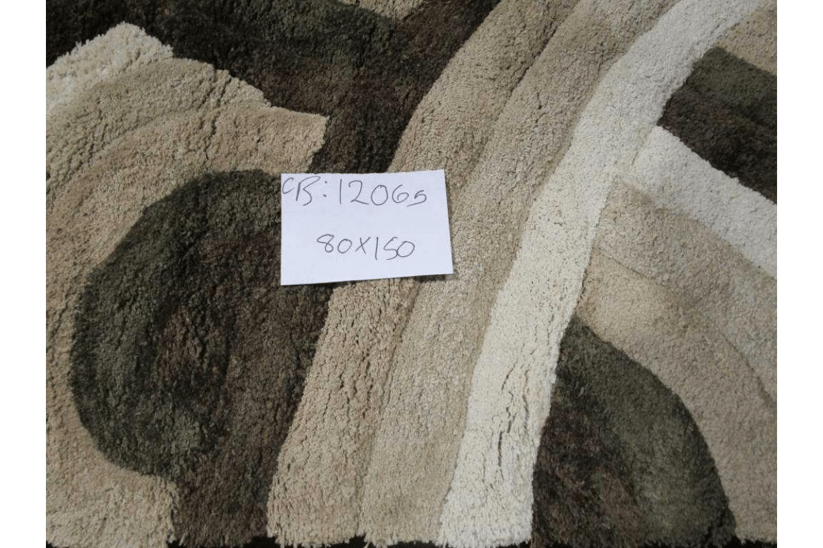 Carpet Microfiber 3d Brown Beige