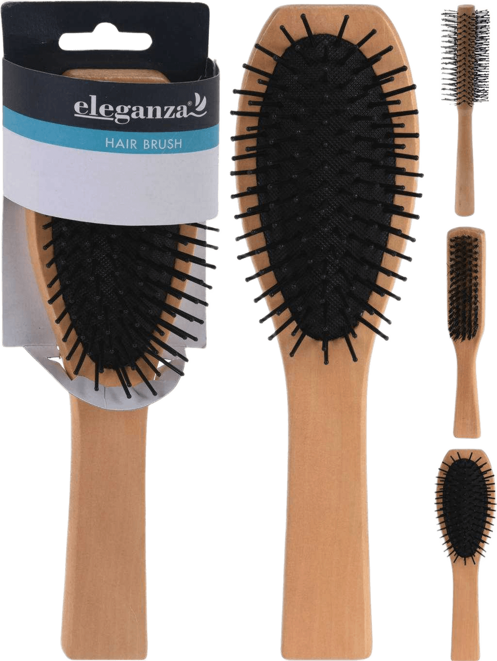 Hairbrush Wood 3ass Models