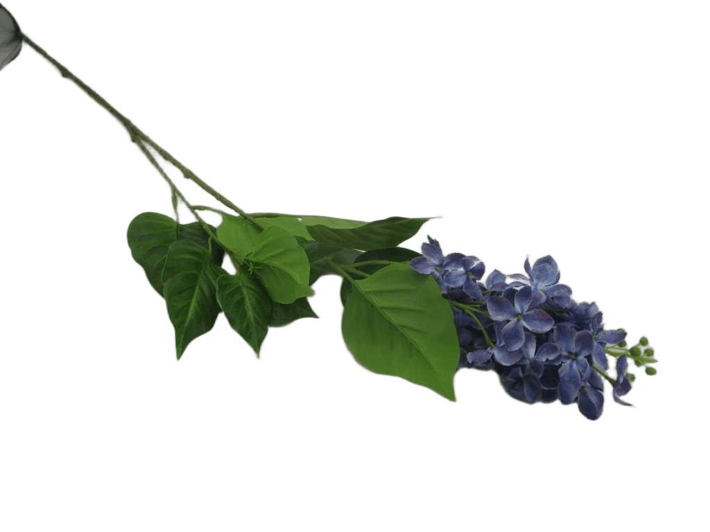 Artificial 77cm Real Touch Syringa X 1 Flower