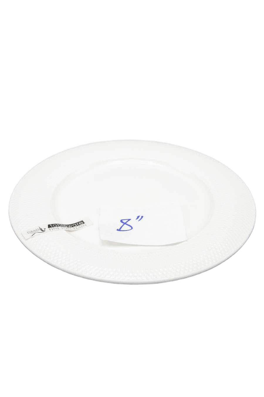 Plate 8'' Round Plated:20.2x1.8