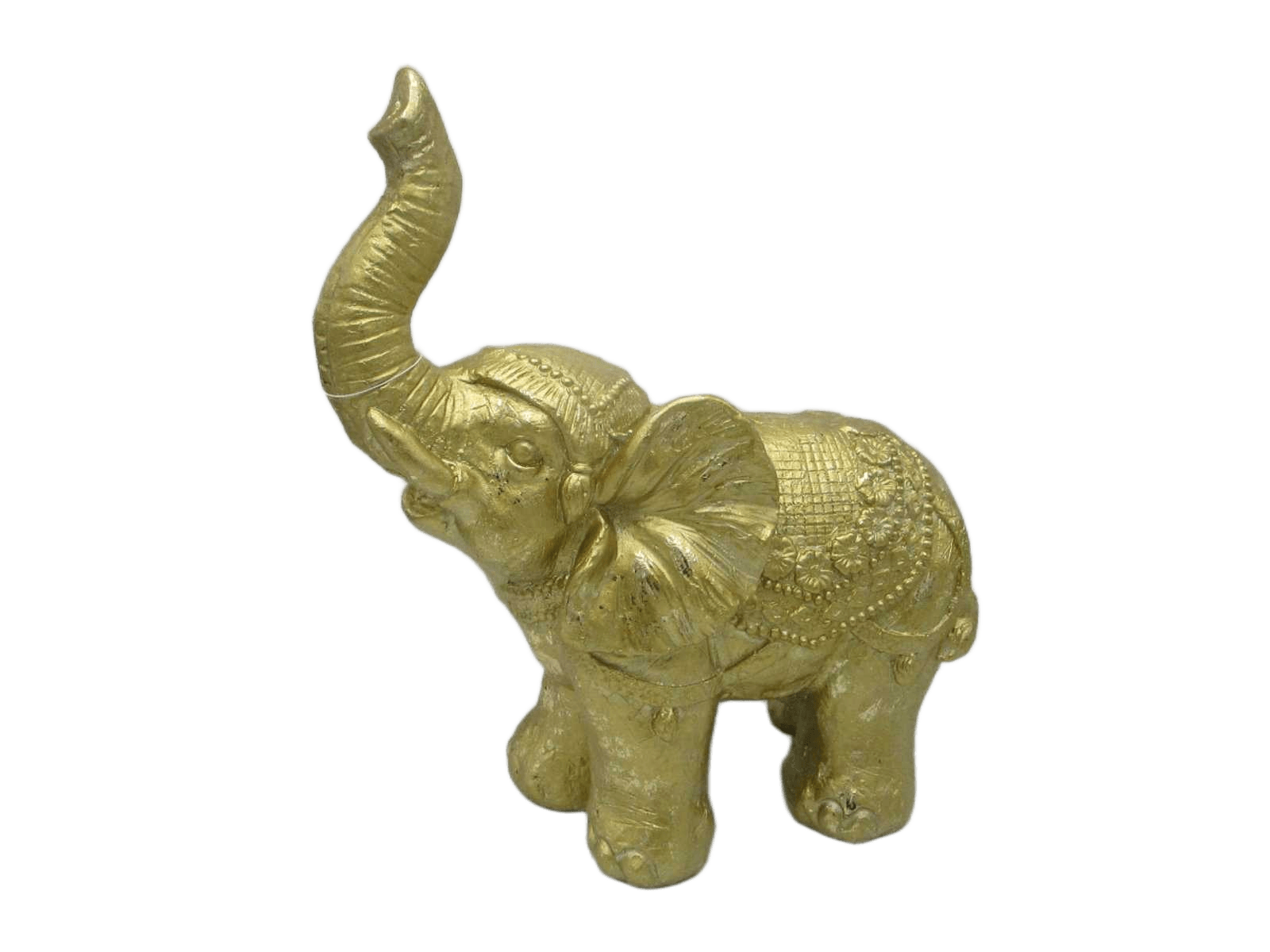 Elephant Mgo 39cm Gold