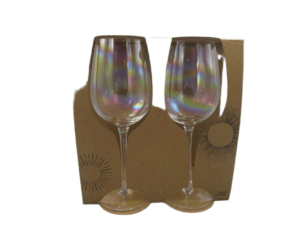 Wine Glass 420ml Set Of 2pcs 1cl=