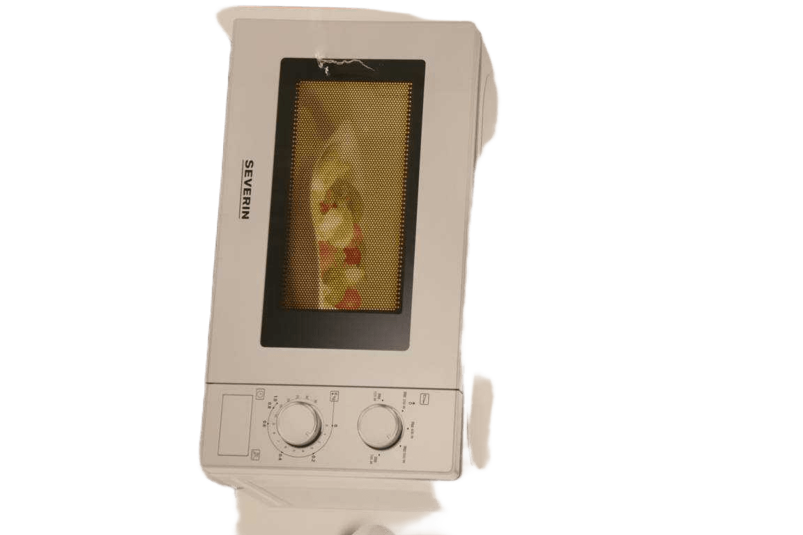 Microwave Retro Design With Grill 700w Microwave Power, 1000 W Grill, Digital Display, Different Power Settings Inkl. Defrost Programm Digital Timer, Quick Button, 24h Clock