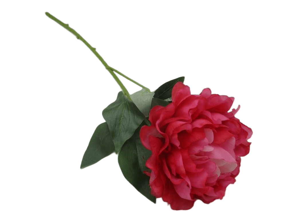 Artificial 57cm Single Peony