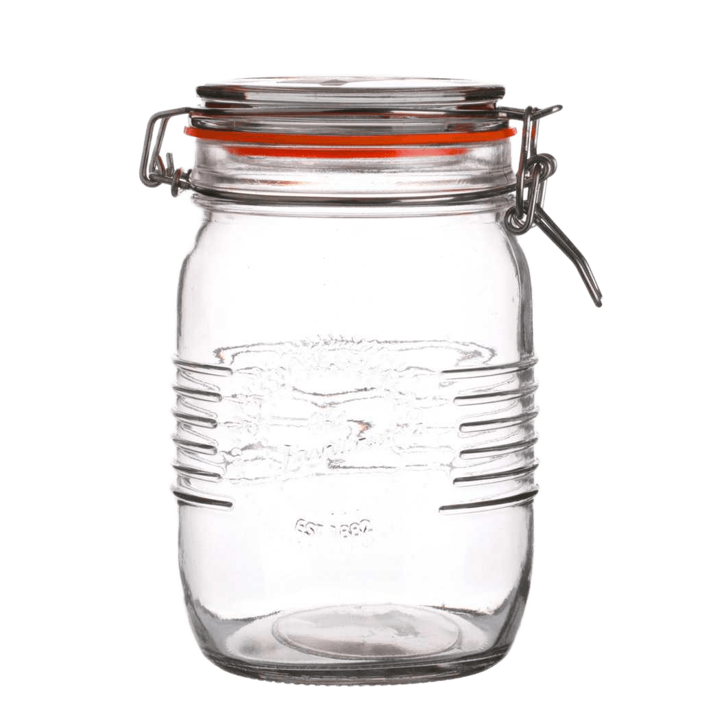 Jar Conservation - Vintage - Hermetic Jar With Clip 1000ml