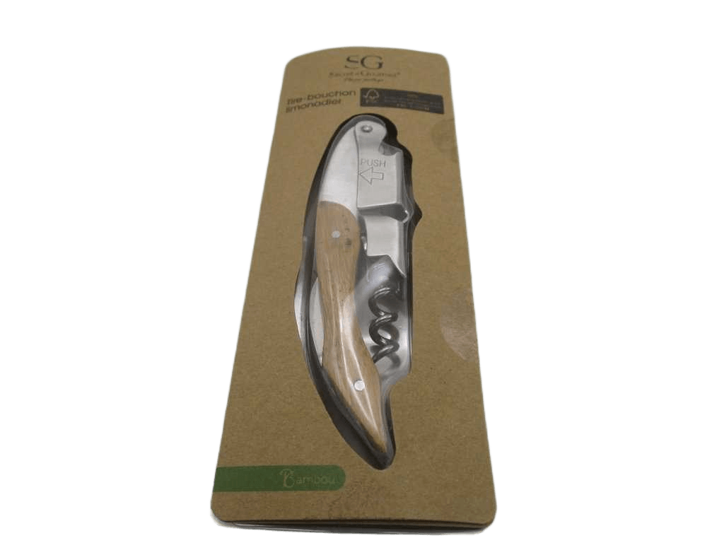 Bottle Opener Bamboo Wood