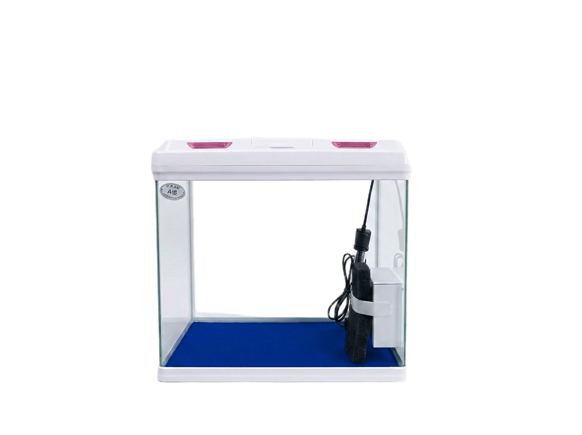 Aquarium 55l With Cabinet With Led Lamp+ Pump 10w 500l H:30*48*42cmwhite