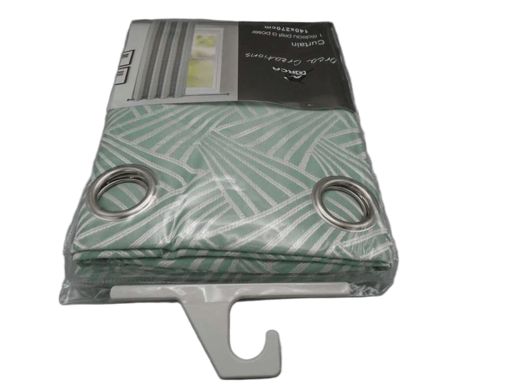 Curtain Jacquard 140 X 270 Cm - 8 Rings 100% Polyester