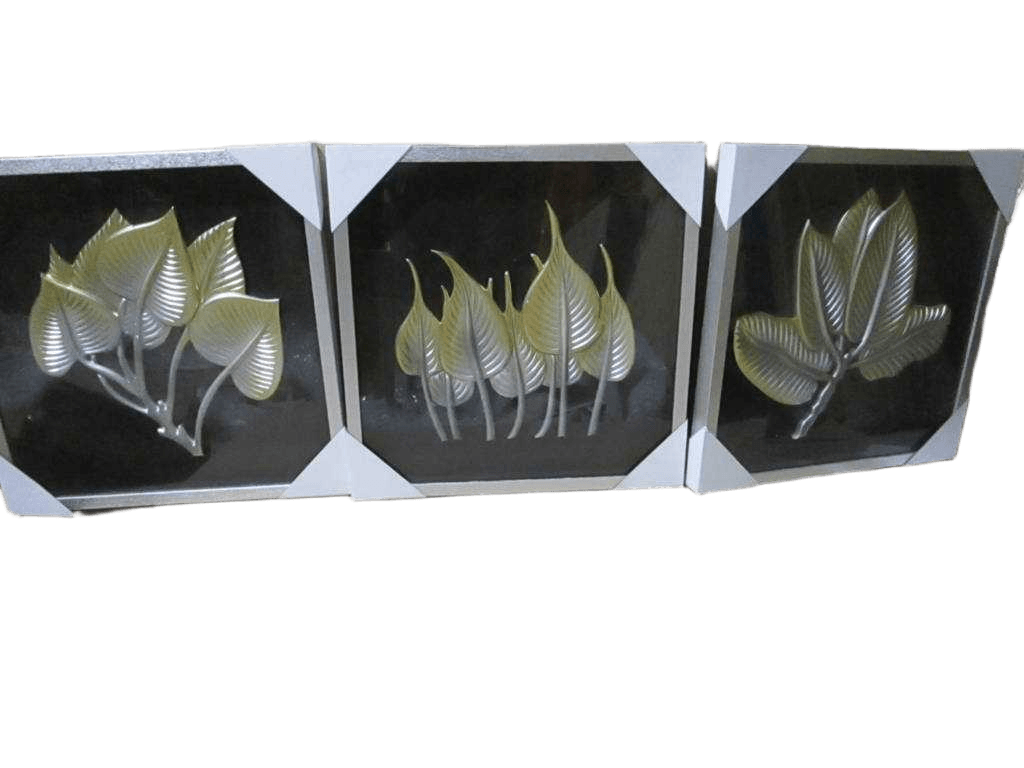 Frame Set Of 3 Silver 70*70