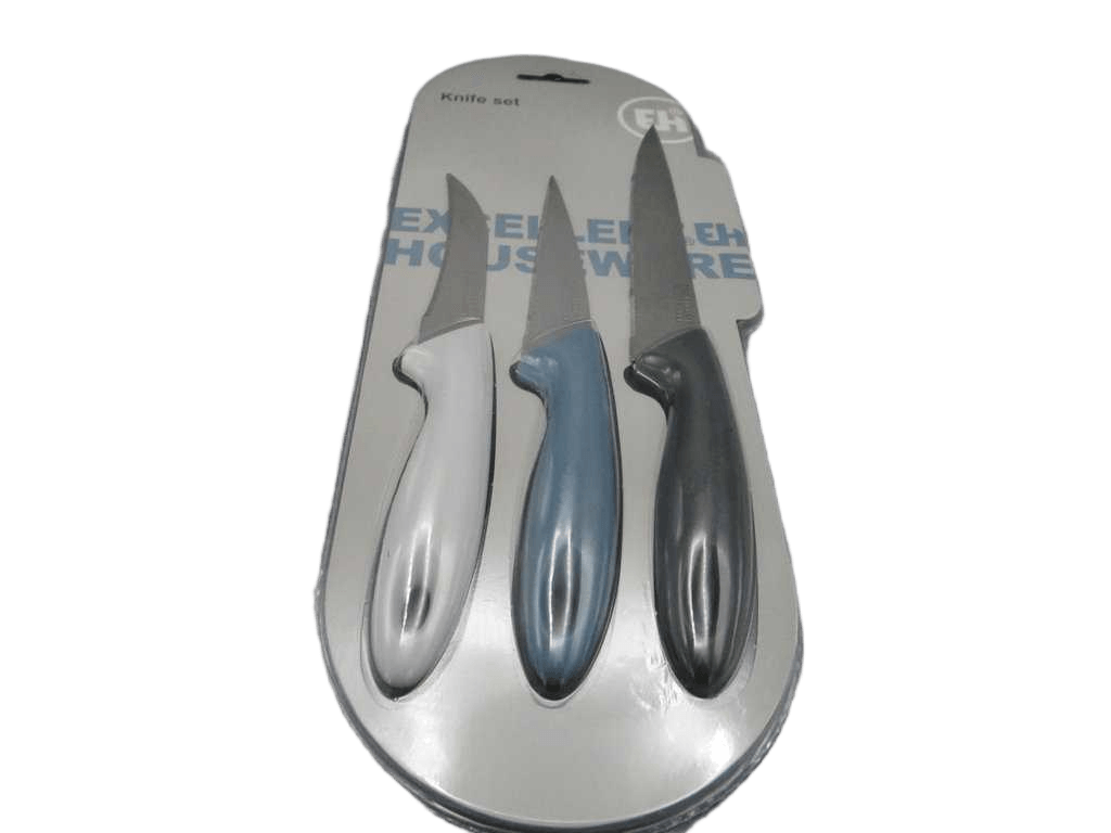 Knife Set 3pcs Stainless Steel