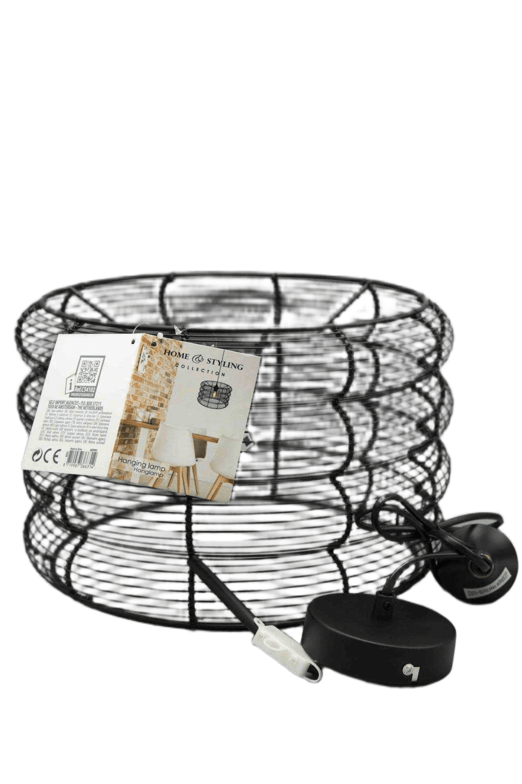 Lamp Hanging Metal 34.5x