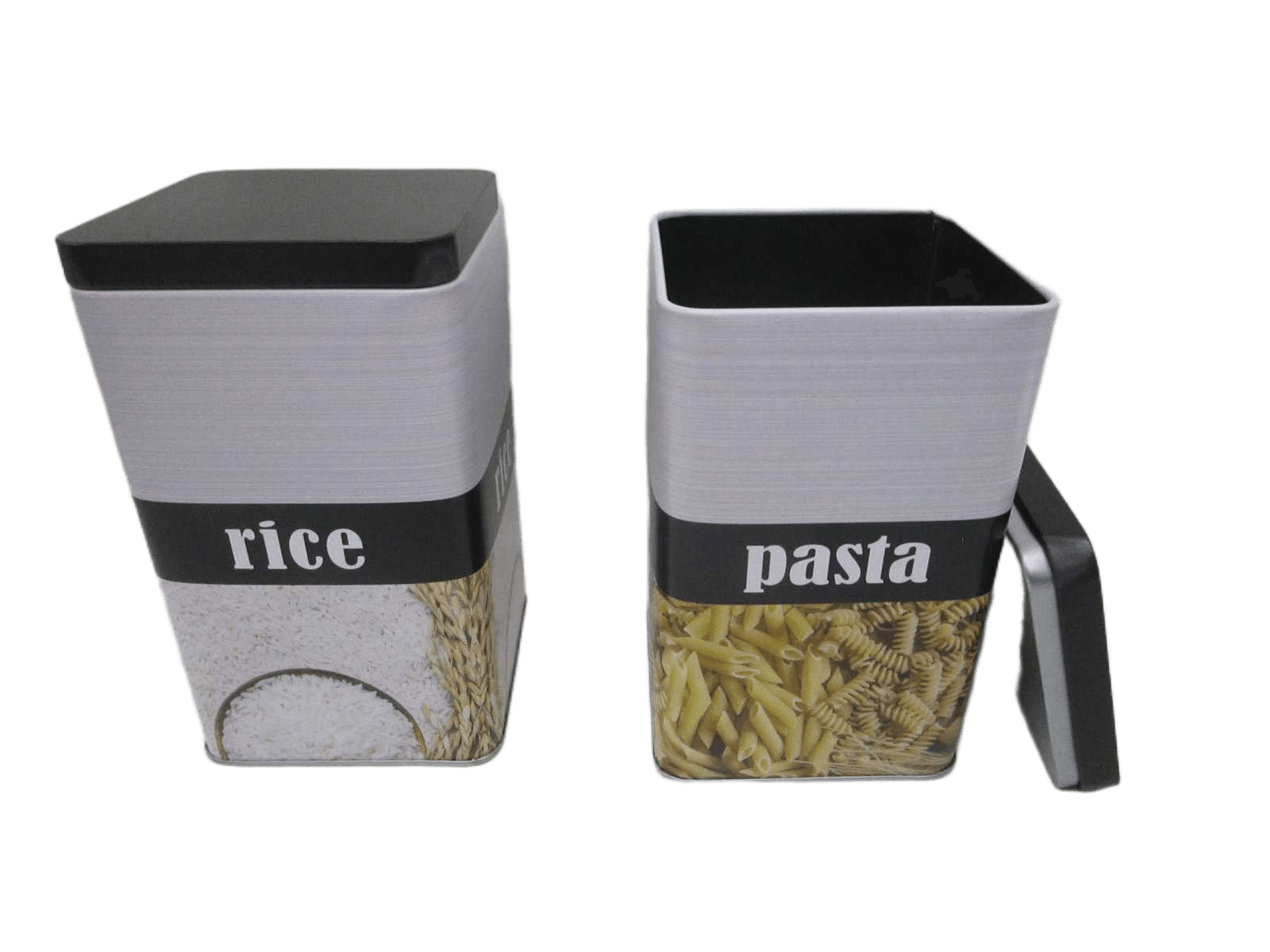 Storage Tin Square 3ass