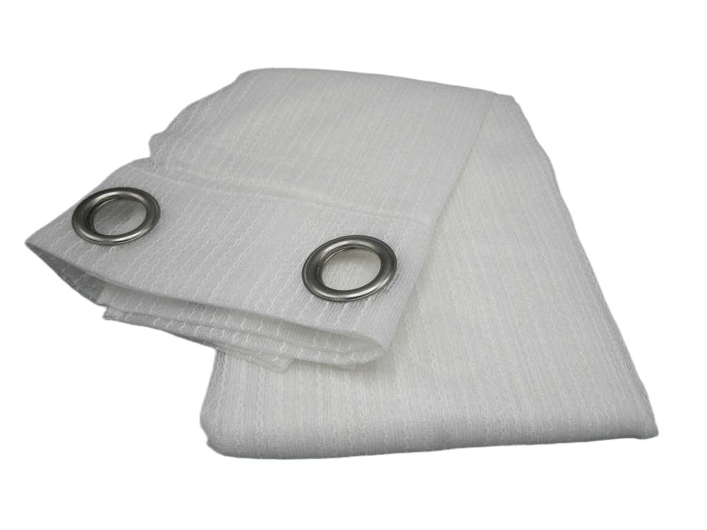 Curtain Voile 140 X 270 Cm - Polyester - 8 Rings 110 Grs