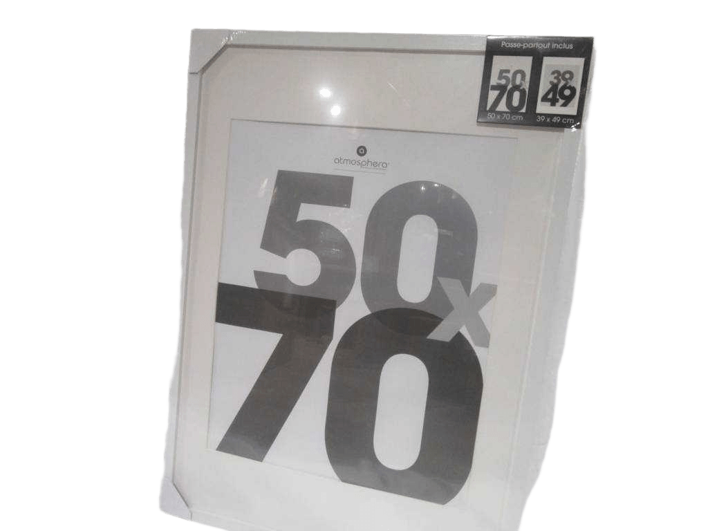 Photo Frame White 50x70 Eva
