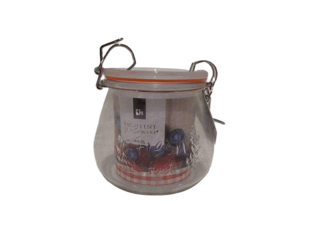 Glass Jar 400ml 117xh105mm