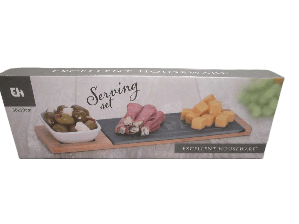 Bowl And Plate Serving Set