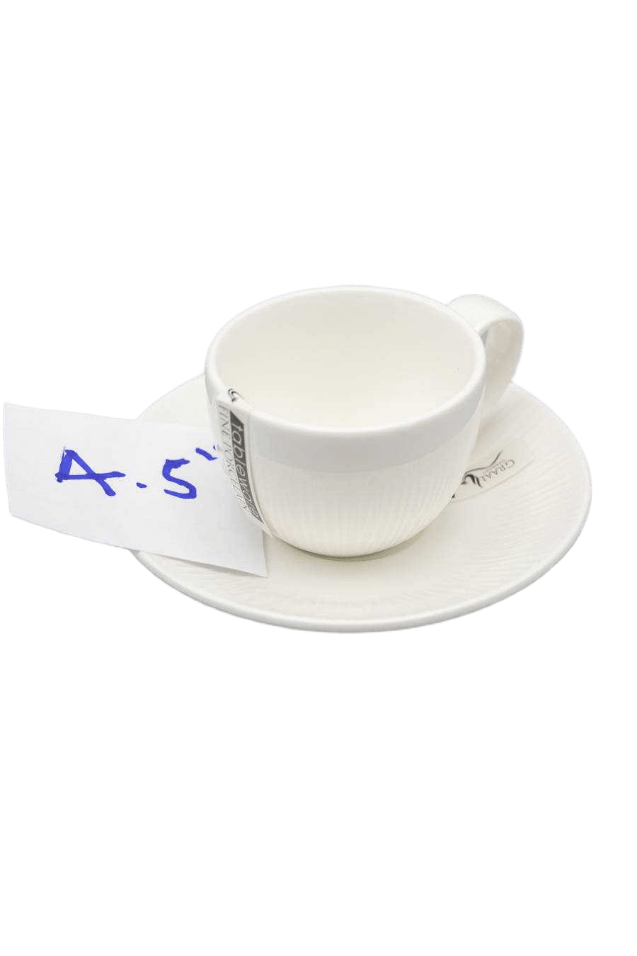 Espresso Cup + 4.5"saucer8.4x6.5x4.5 / D:11.5x1.8