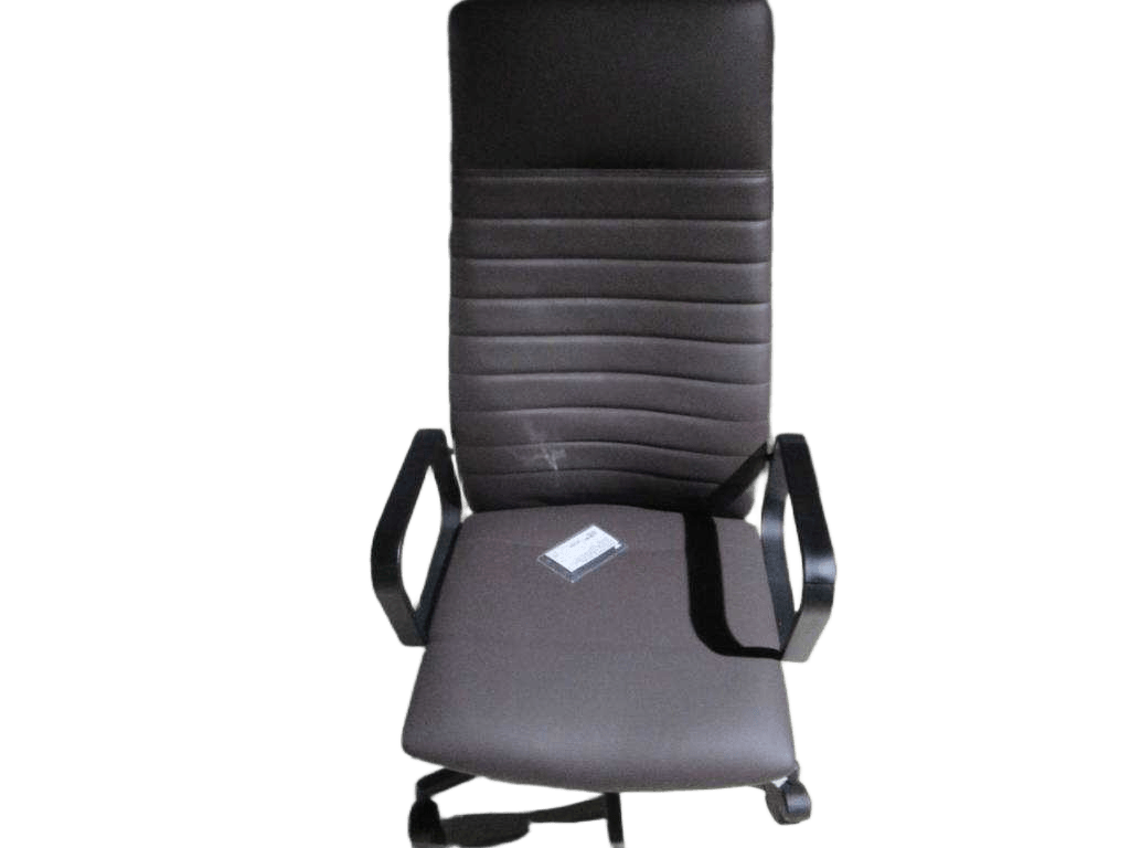 Swivel Chair, Pu, High Back Iron Base, Powder Coating 173 Brown 173 Brown
