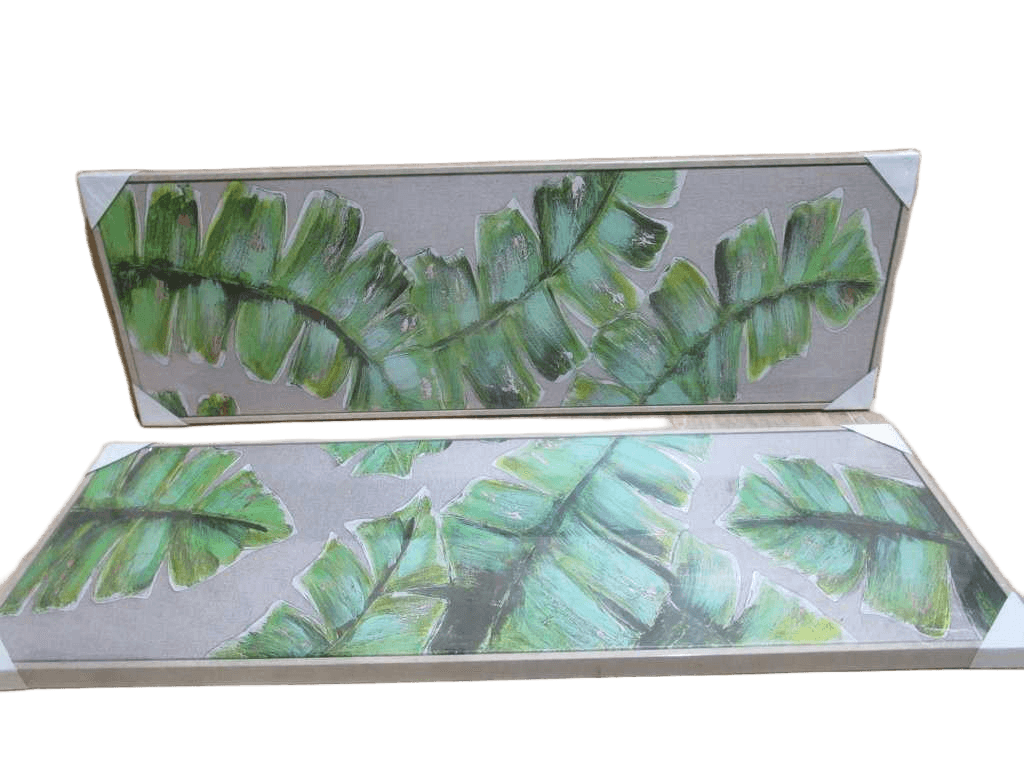Painting 2 Ass Canvas + Mdf + Ps Frame Xcc211278-220514+279-220514