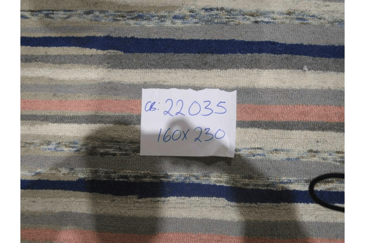 Carpet Handtuffed Crafted With Wool 80% & Viscose 20%, 100% Cotton Backing