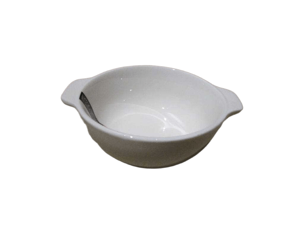 Bowl 7.5'' W Handle White 18.8*15.5*6.4cm
