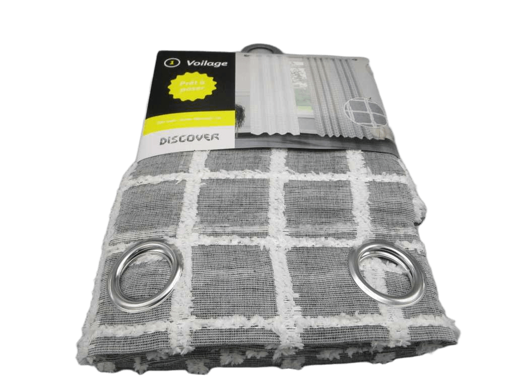Curtain 140x270 Cm 8 Rings 100% Polyester