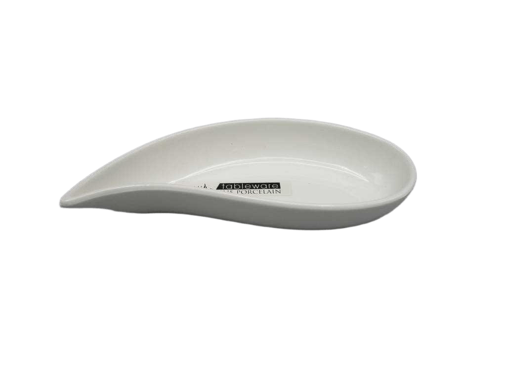 Plate 6" 15.5x6.4x2.8 White