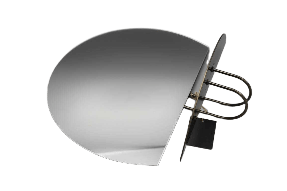 Mirror Round With Integrated Shelf