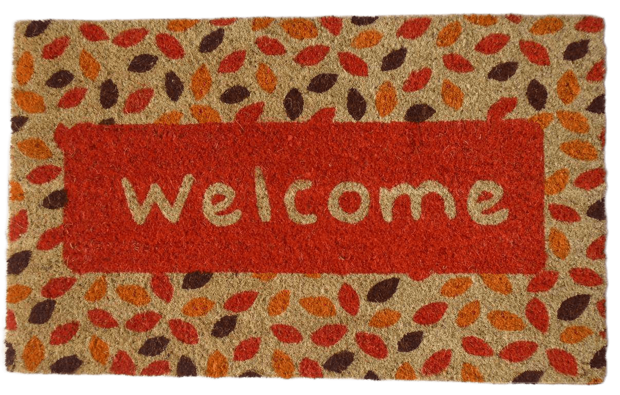 Doormat Vinyl Mat Printed Welcome 45x75 1,5
