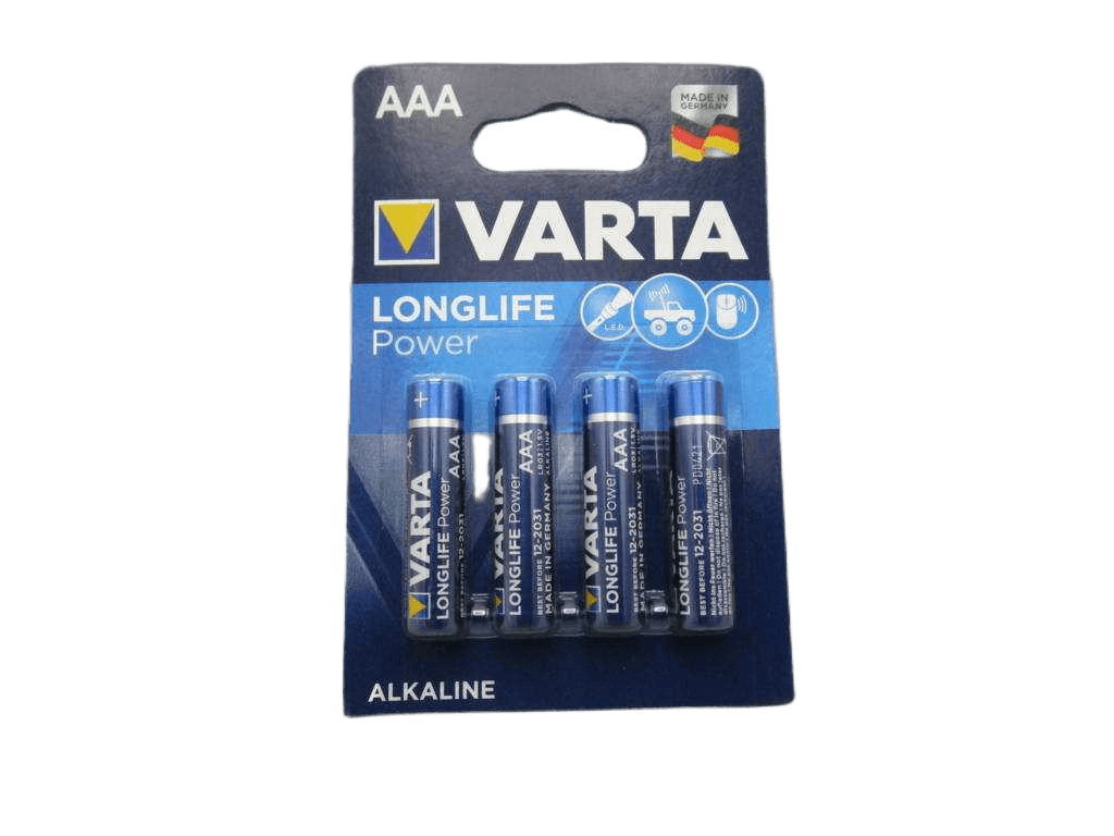 Battery Longlife Power 4 Piles Aaa