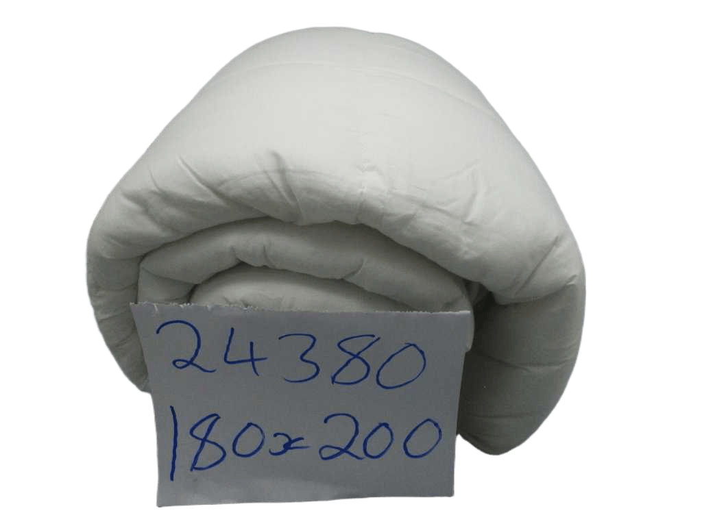 Surmatelas Matelasse (Polyester 3d Hollow Fibre 500gsm) Fabric : 150 Fil/Cm2, 78x72 (Diam Fil : 30x30cm)100g/M² - 100% Cotton, With Pvc Bag W Insert Card