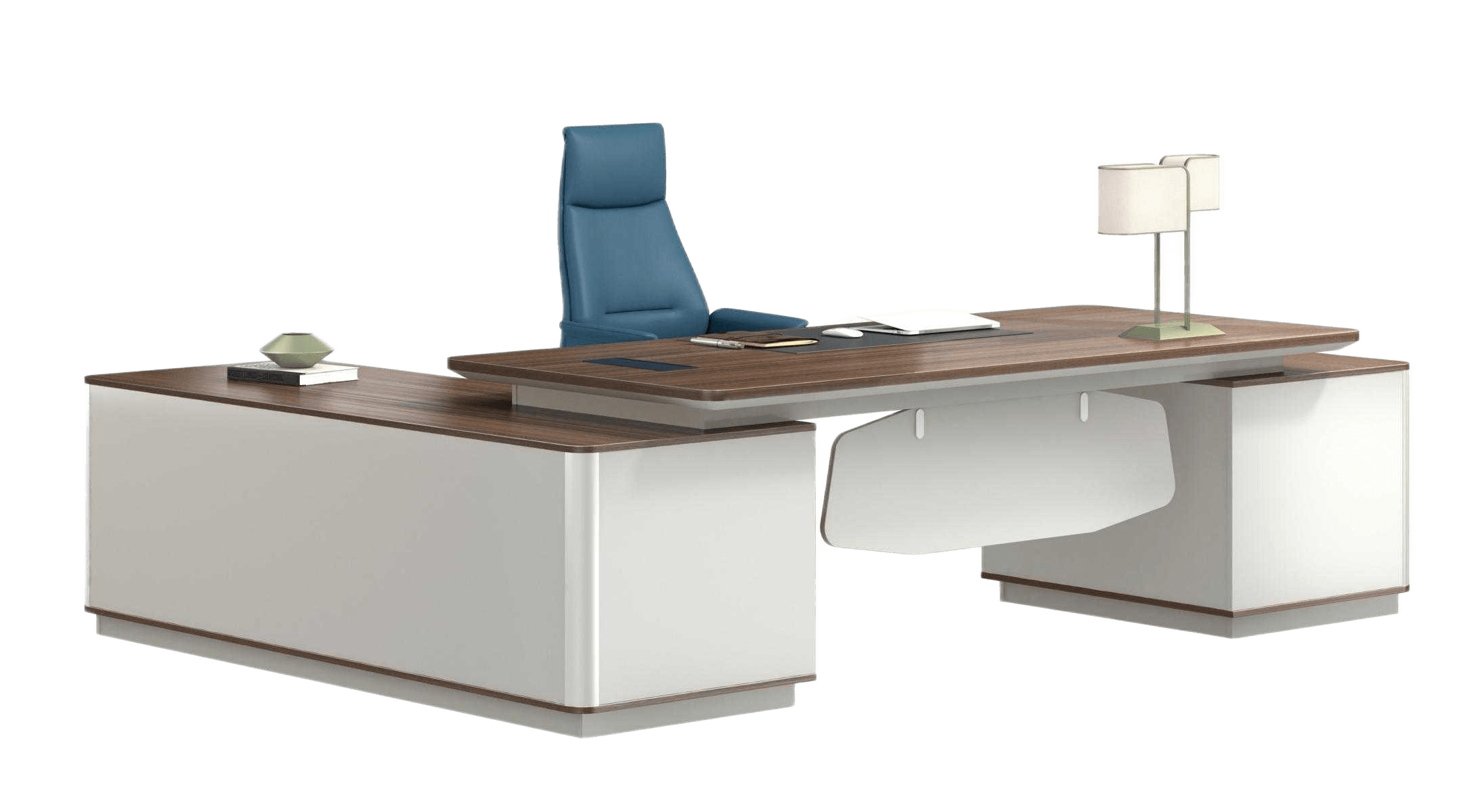 Desk Executive Australia Oak+ash 2800w*2100d*760h