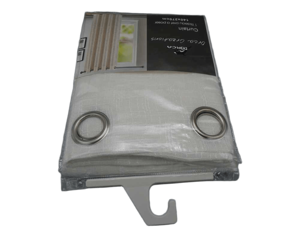 Curtain Voile 140 X 270 Cm - 8 Rings 100% Polyester