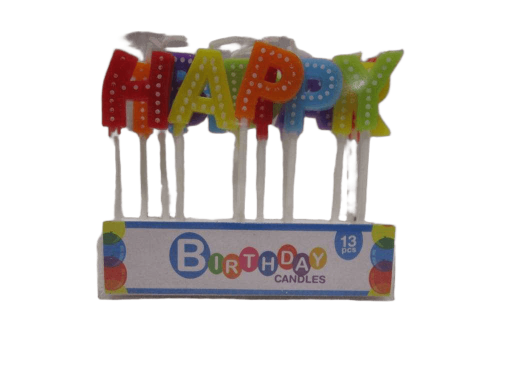 Birthday Candles 13pcs