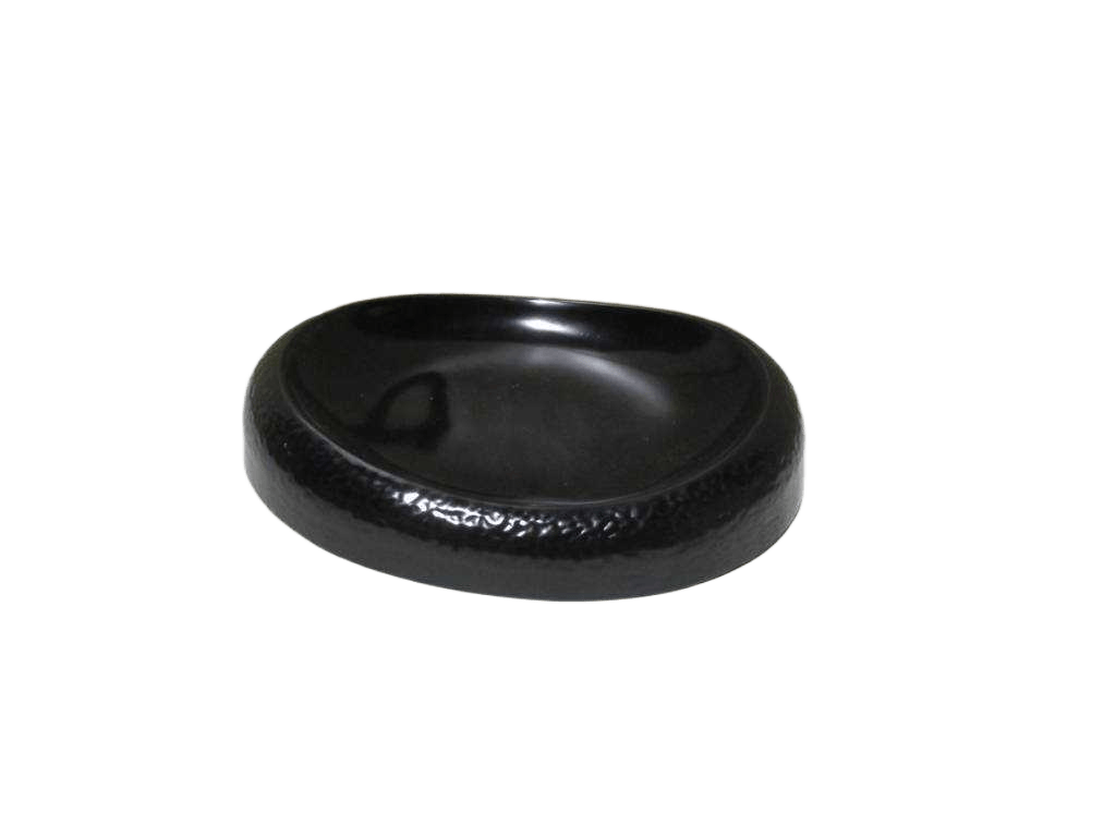 Plate 10" Black 25.6x19.3x4.3cm
