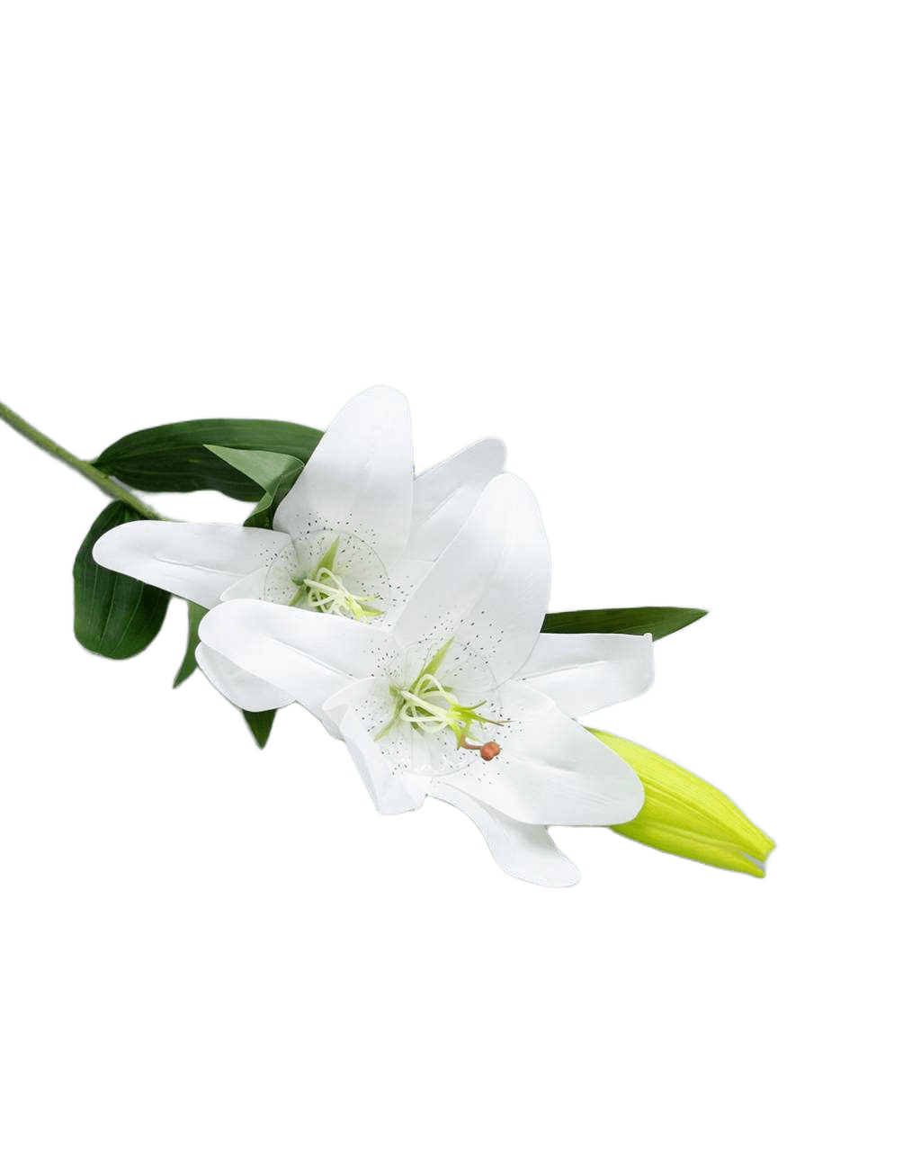 Artificial Flower Tiger Lily* Real Touch Tiger Lily*2fls 1white 83