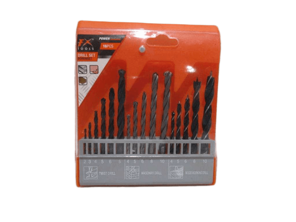 Drills 16pcs In Box