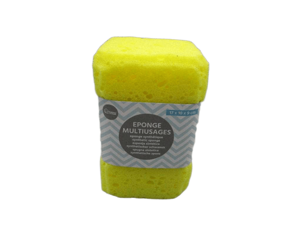 Sponge Multi-Purpose With Rope 17x10x9cm