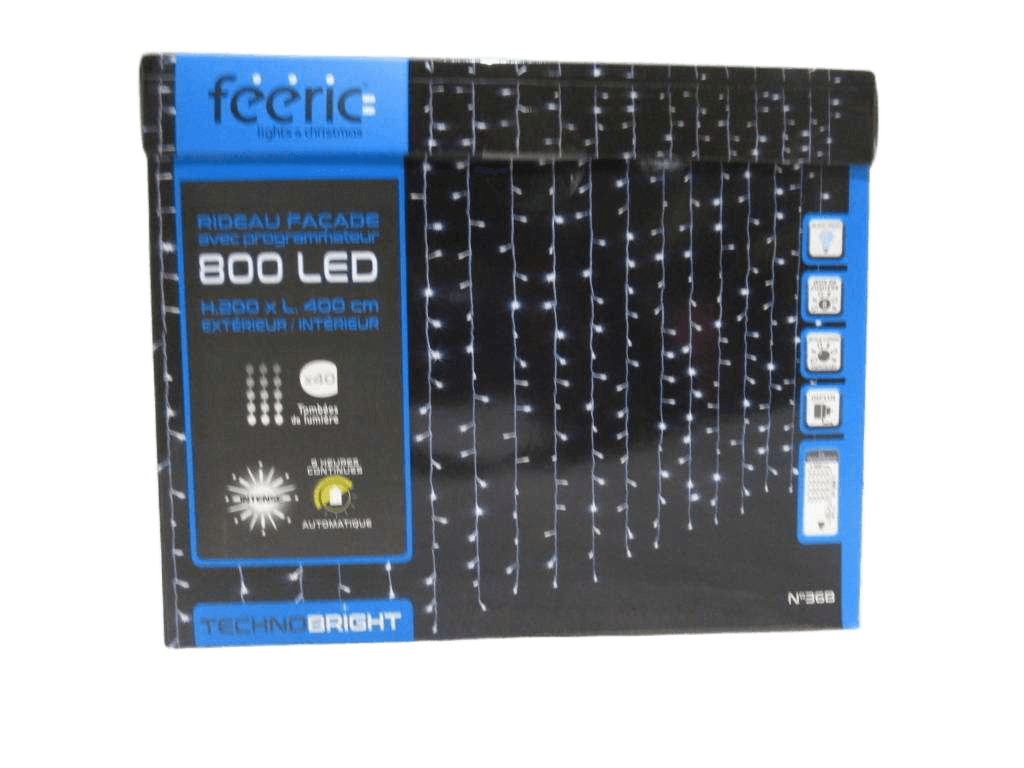 Curtain Out 800 Led 8f