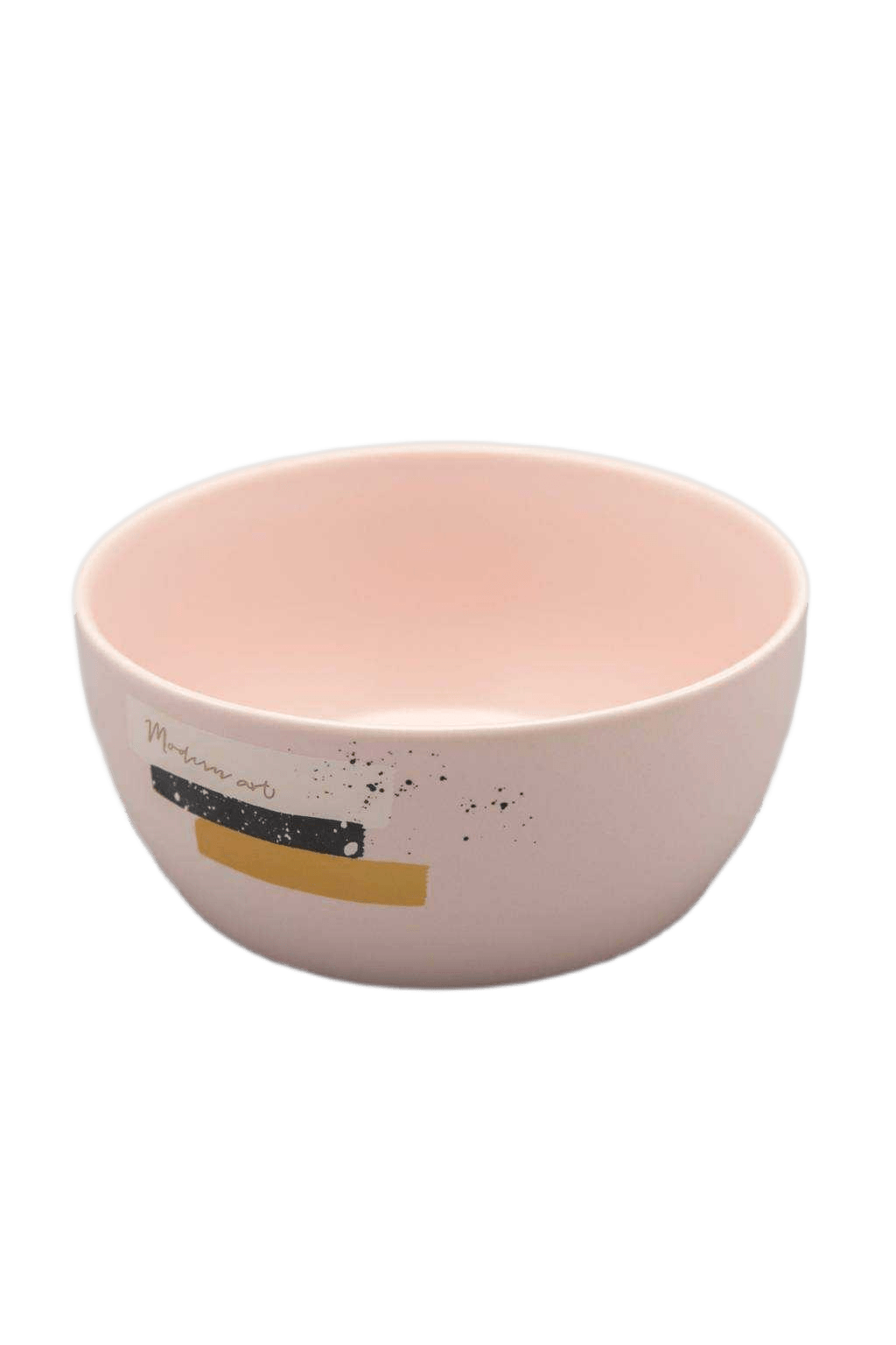 Bowl Soup 5.5'' W Brown Box14*14*6.3white/Light Pink Dark Blue