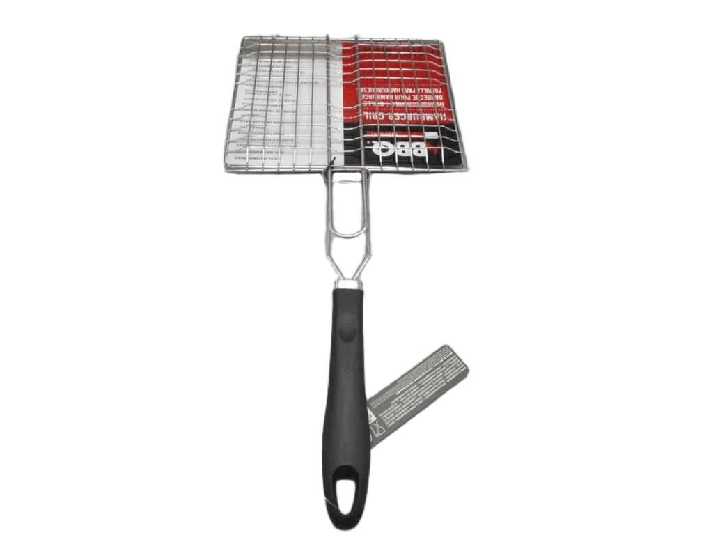 Hamburger Grill Chrome Black