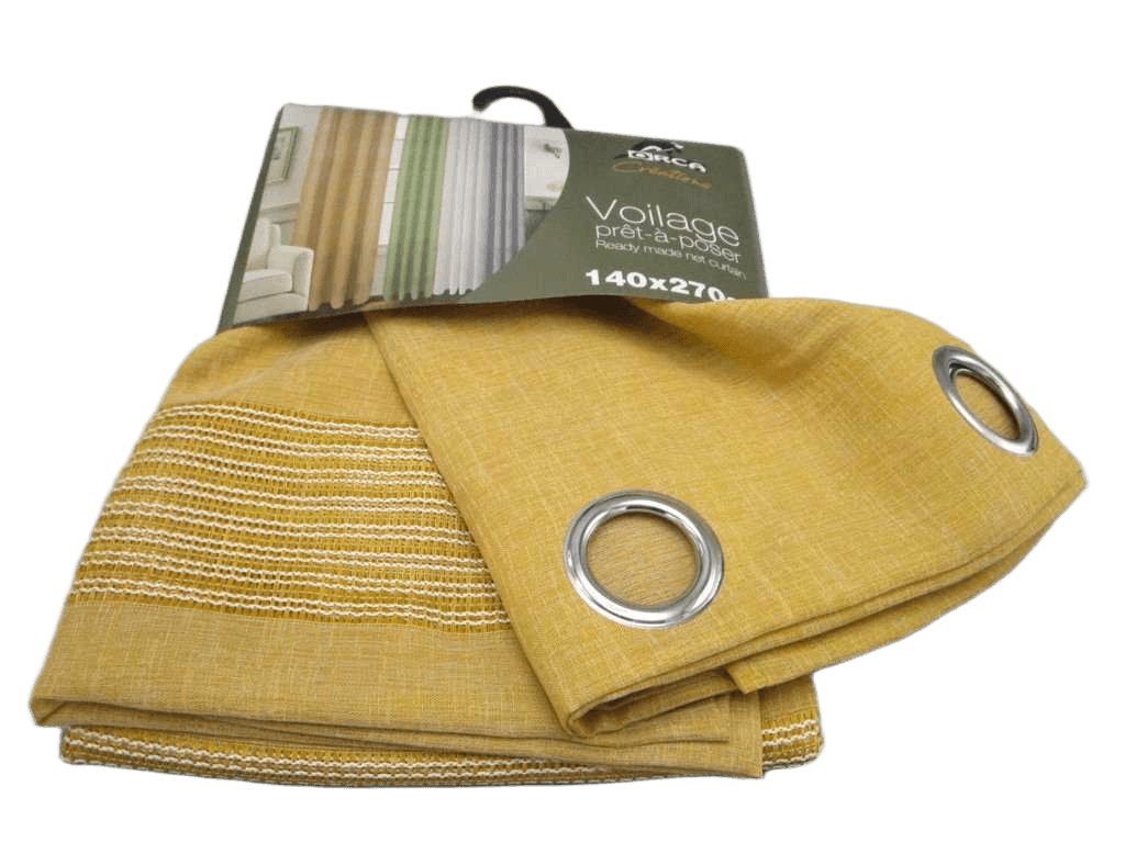 Curtain 140x270 Cm 8 Rings 100% Polyester