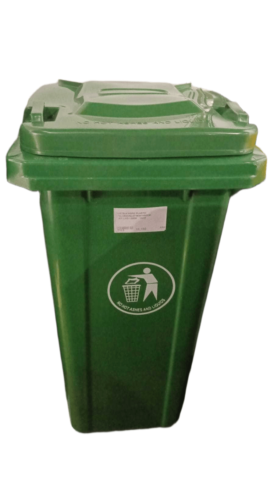 Dustbin Hdpe Plastic 120lgreenl47*w54*h95cm