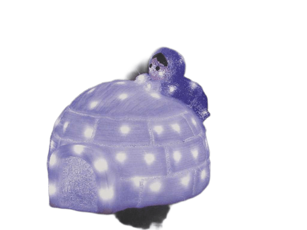 Christmas Out Acryl H36 Igloo St 70l A