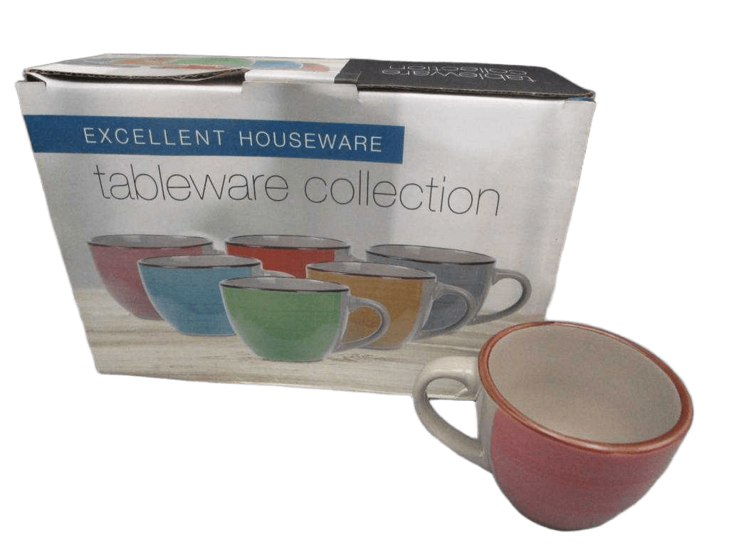 Cup Espresso Stoneware 6pcs