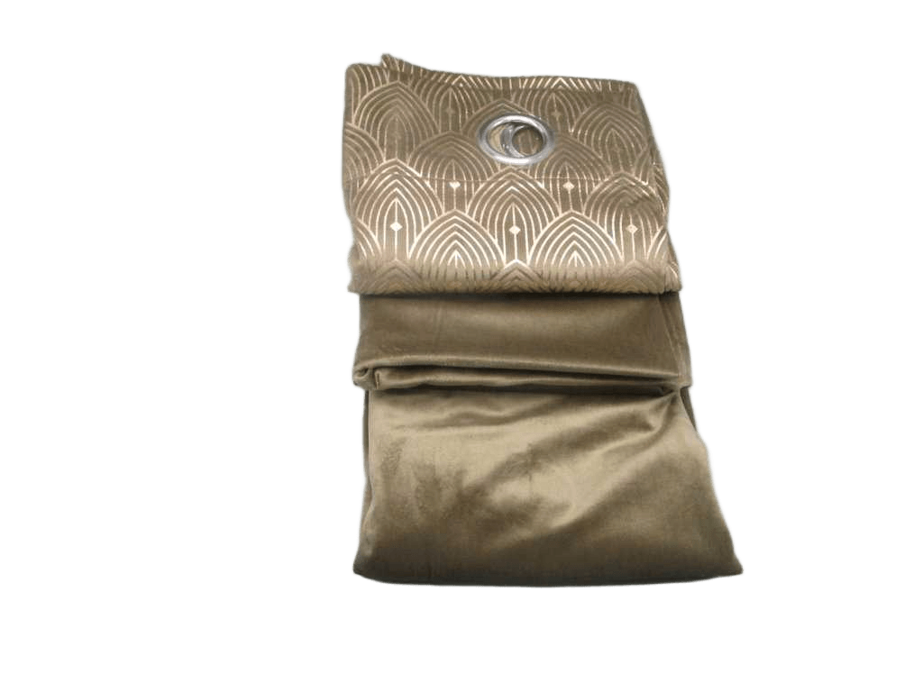 Curtain, 8 Rings Silver 100% Polyester Gsm: 200g