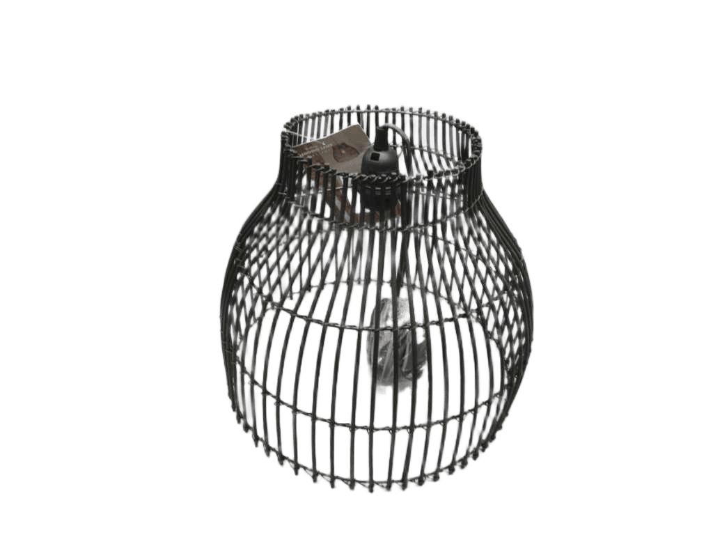 Lamp Hanging 36x36x30cm Black