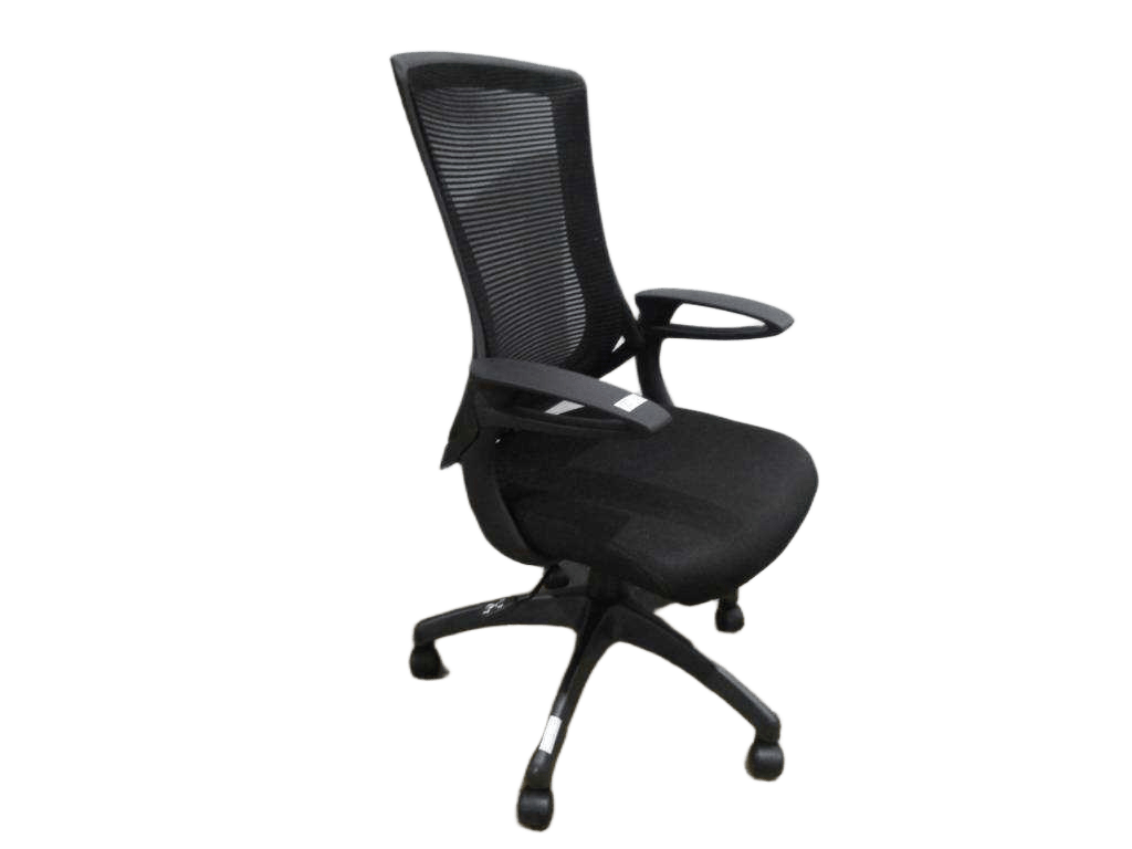 Office Chair Black Frame & Black Mesh